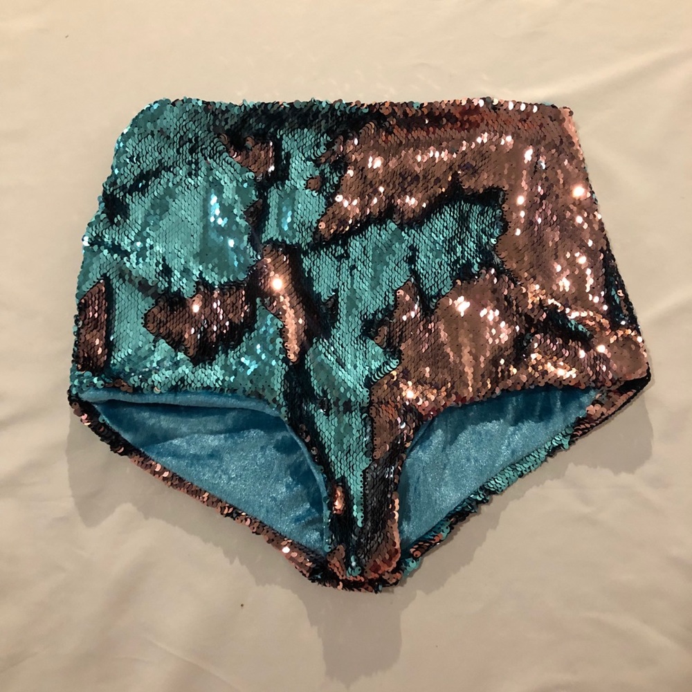 Sequin rave bottoms